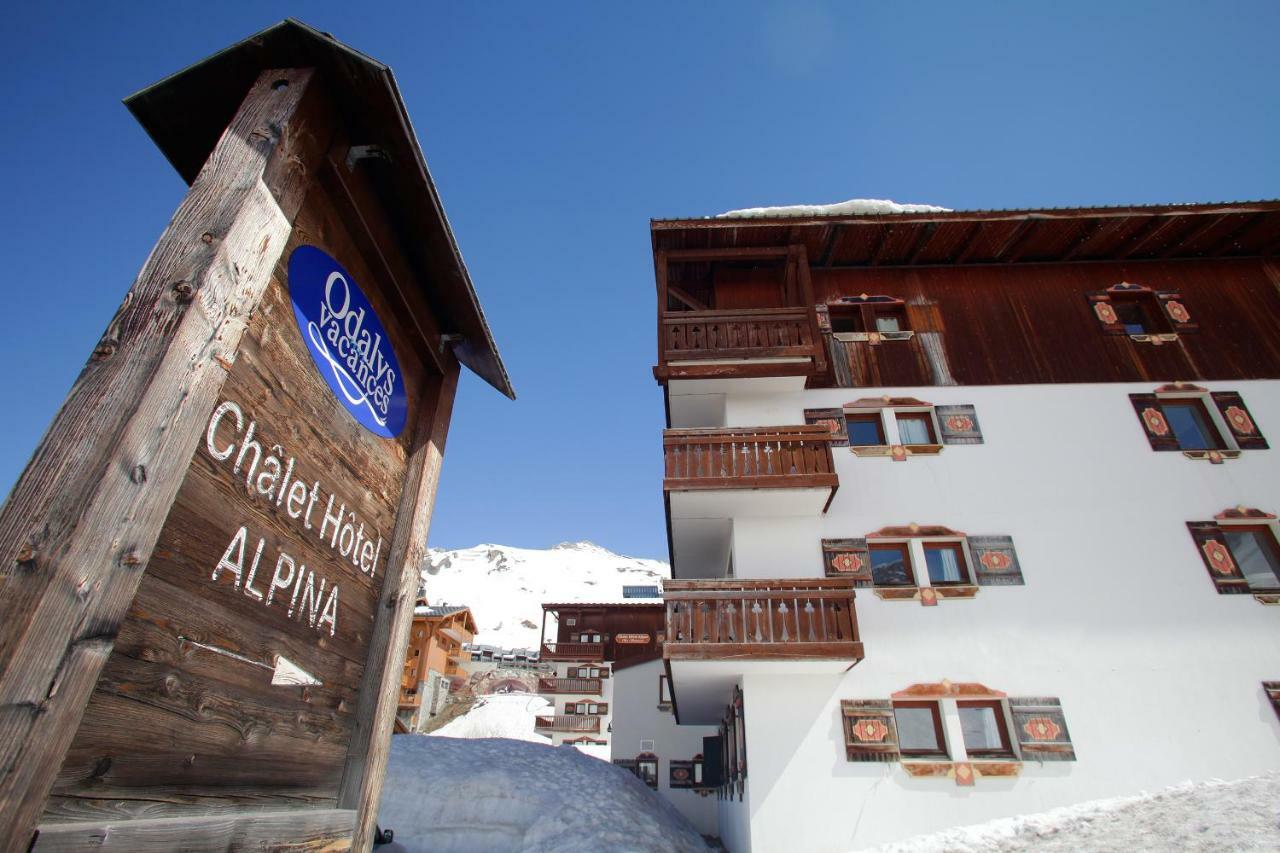 Odalys Chalet Alpina Tignes Exterior foto